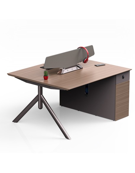 Simple modern staff office desk sub staff computer desk and chair combination office furniture