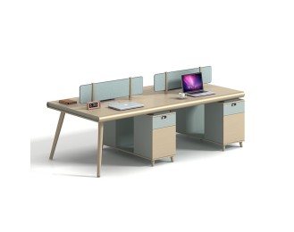Modern simple office desk and chair combination office furniture office desk and chair single staff desk
