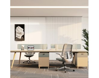 Modern simple office desk and chair combination office furniture office desk and chair single staff desk
