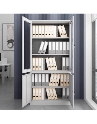 Office data cabinet file cabinet tin file cabinet financial voucher cabinet with lock low cabinet storage storage cabinet