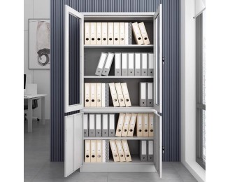 Office data cabinet file cabinet tin file cabinet financial voucher cabinet with lock low cabinet storage storage cabinet
