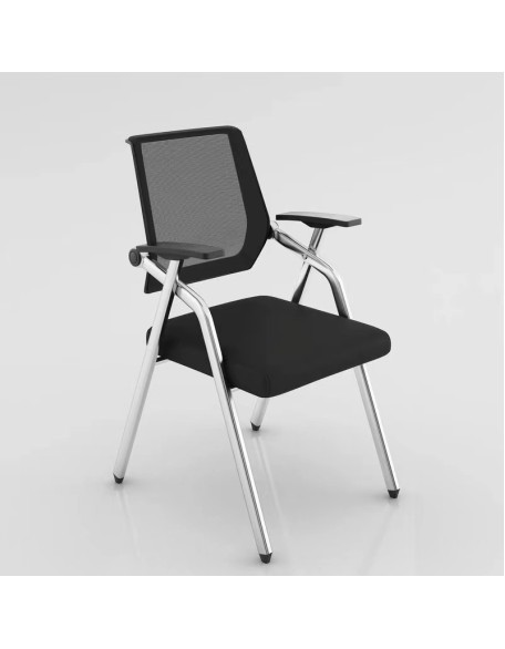 Office Training ChairFolding Chair with Writing BoardSimple Mesh ChairConference ChairTurning Training Chair